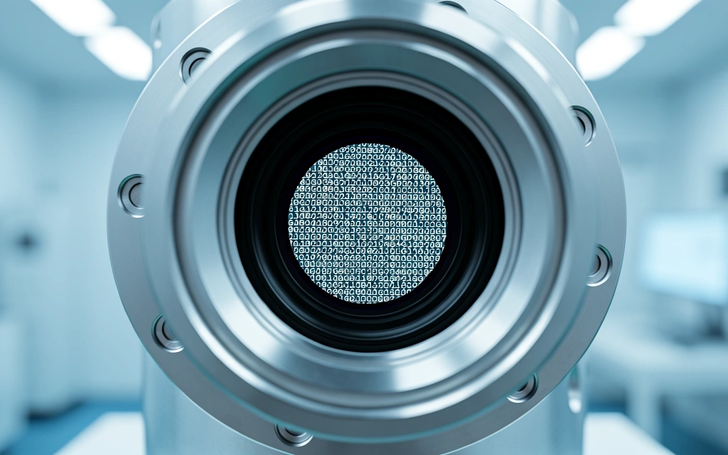 Industrial data matrix scanning in a high-tech facility